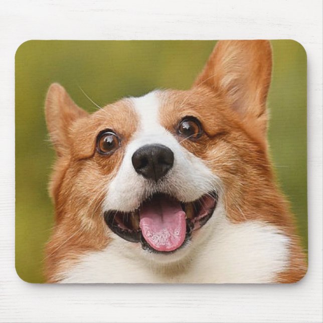 Add Dog Photo Personalised Customised Mouse Pad (Front)