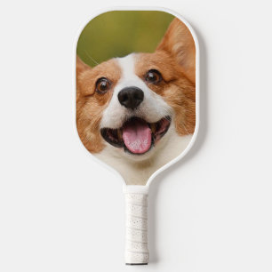Add Dog Photo Personalised Customised Pickleball Paddle