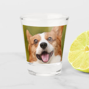 Add Dog Photo Personalised Customised Shot Glass
