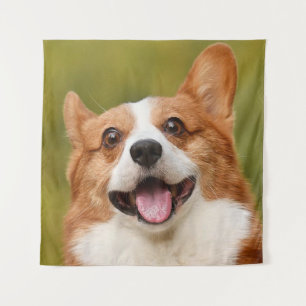 Add Dog Photo Personalised Customised Tapestry