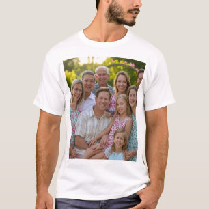 Add Family Reunion Photo Customise T-Shirt