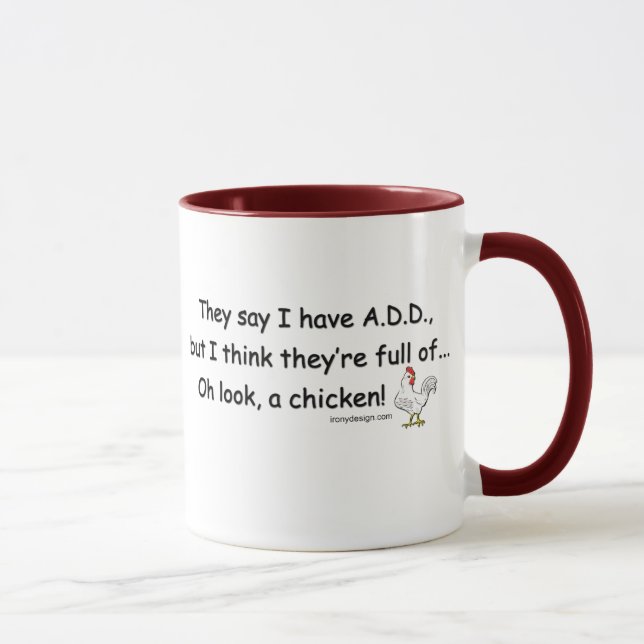 ADD Full of Chickens Mug (Right)