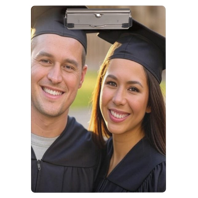 Add Graduation Photo Customise Clipboard (Front)