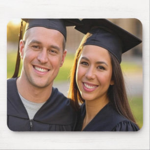 Add Graduation Photo Customise Mouse Pad