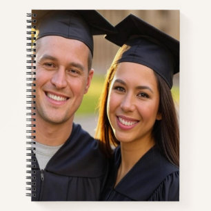 Add Graduation Photo Customise Notebook