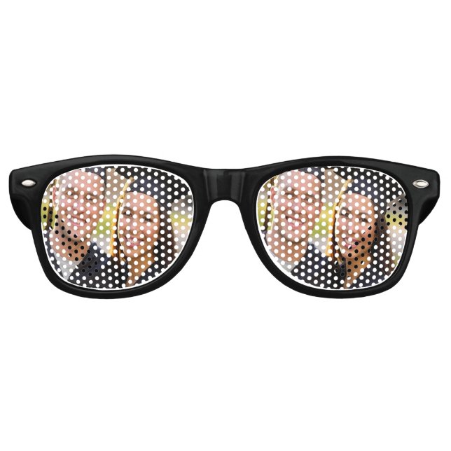 Add Graduation Photo Customise Retro Sunglasses (Front)