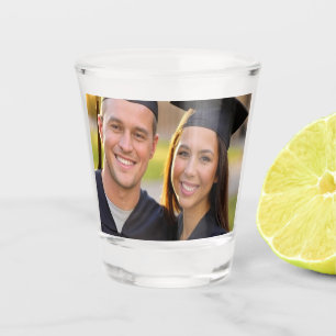 Add Graduation Photo Customise Shot Glass