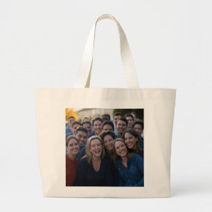 Add High School Reunion Personalise Large Tote Bag