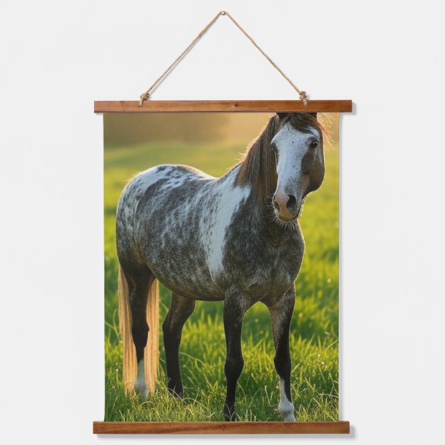 Add Horse Photo Customise Hanging Tapestry (Front)