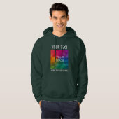 Add Image Logo Template Mens Deep Forest Hoodie (Front Full)