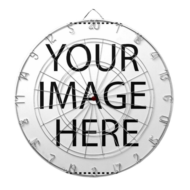 Add Image Text Logo Here Make Your Own Cool Design Dartboard (Front)