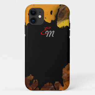 add initials abstract art Case-Mate iPhone case