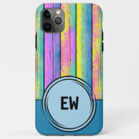 Add initials unicorn colours blue