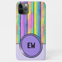 Add initials unicorn colours purple