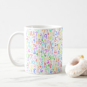 Add It Up (on white) Coffee Mug
