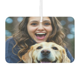 Add Labrador Retriever Photo Personalise Car Air Freshener