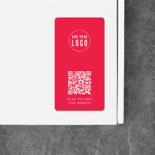 Add Logo and QR Code Custom Colour Packaging Label