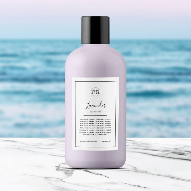 Add Logo Border Ingredients List Product Label (Creator Uploaded)