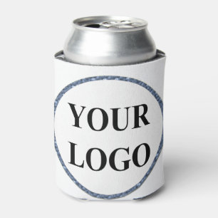 ADD LOGO Bridal Wedding Shower Elegant Signs Can Cooler