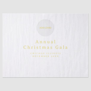 Add Logo Custom Text Tissue Paper