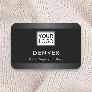 Add logo first name and title gray borders name ta tag