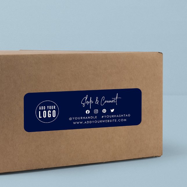 Add Logo Modern Script Shop Connect Custom Colour (Creator Uploaded)