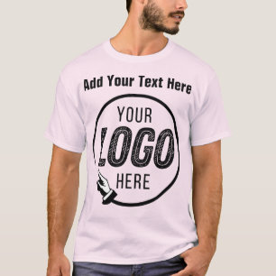 Add Logo Photo Image Picture Personalised Gifts T-Shirt