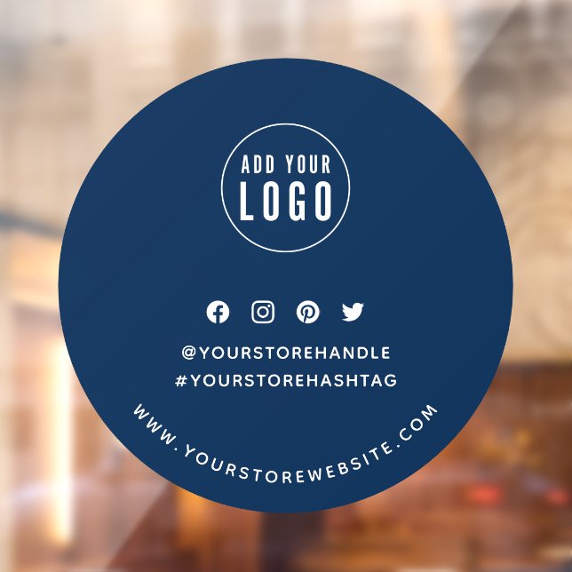 Add Logo Social Media Editable Background Round (Sheet 2)
