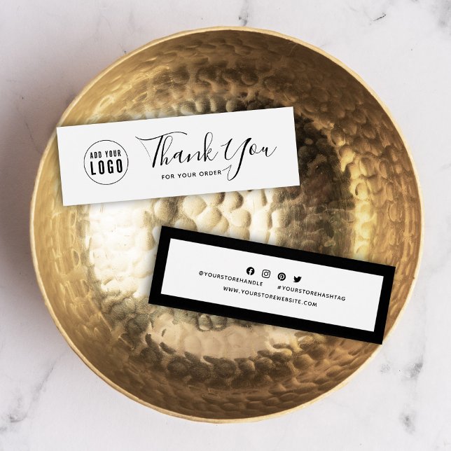 Add Logo Social Media Thank You Editable Colour (Creator Uploaded)