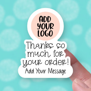 Add Logo Thanks for Your Order Small Business