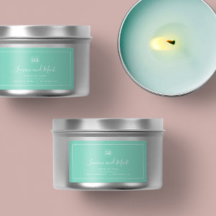 Add Logo White Border Editable Colour Product Labe Label