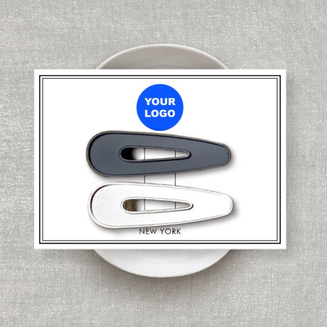 Add Logo White Hair Accessory Display (Creator Uploaded)