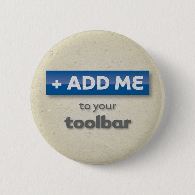 ADD ME 6 CM ROUND BADGE (Front)