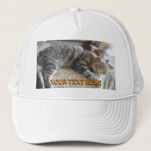 Add Name And Photo Personalised Trucker Hat