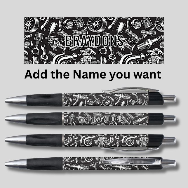  Add Name, Auto Car Parts, Mechanic (Creator Uploaded)