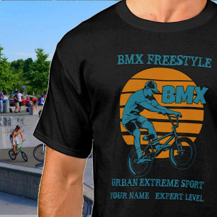 Add Name Change All Text BMX Freestyle Extreme T-Shirt