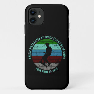 Add Name Change ALL Text Easily Distracted Scooter Case-Mate iPhone Case