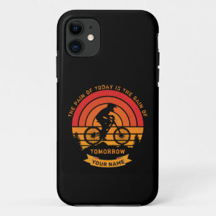 Add Name Change All Text Mountain Bike Pain Today  Case-Mate iPhone Case