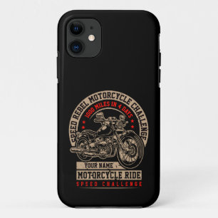 Add Name Change Text Speed Rebel Challenge Trip Case-Mate iPhone Case