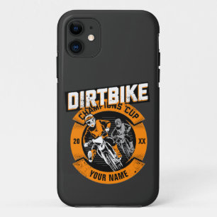 Add Name Change Year Dirt Bike Champions Cup       Case-Mate iPhone Case
