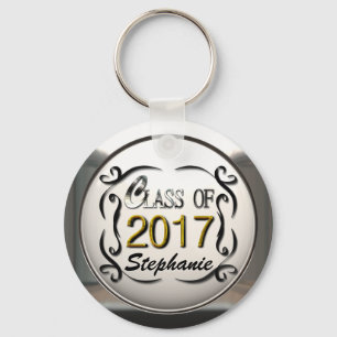 Add Name Class Of 2017 Graduation Keychain