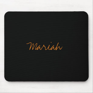 Add Name Elegant Creative Classical Handwriting Mouse Pad