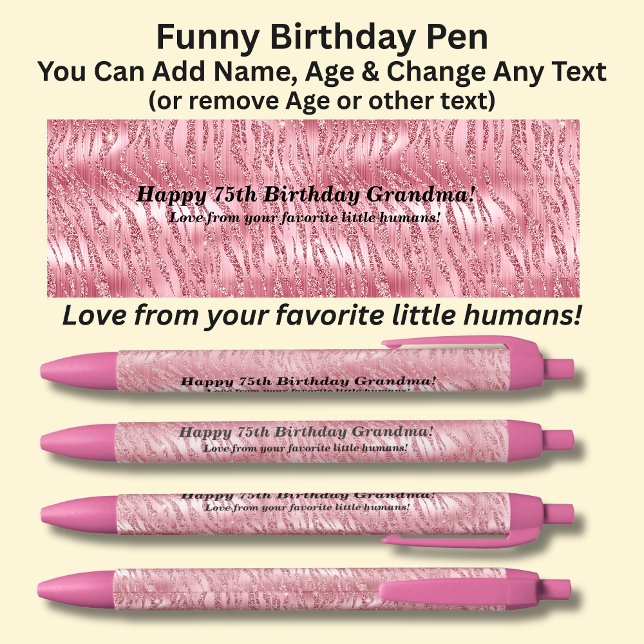 Add Name, Happy Birthday Love from your favourites Black Ink Pen (Creator Uploaded)