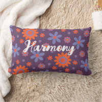 Add Name Happy Retro Flowers 70s Daisy Funny Cute