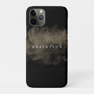 Add Name Luxurious Vintage Gold Cloudy Case-Mate iPhone Case