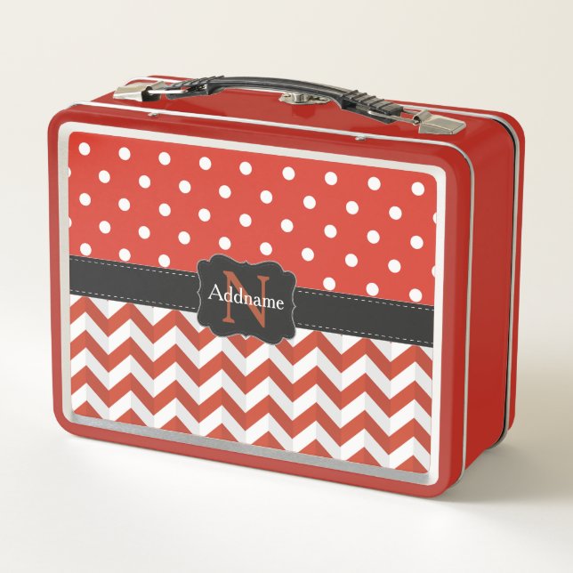 Add name metal lunch box (Back)