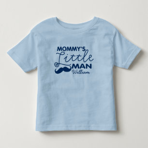 Add Name Mummy's Little Man Toddler T-Shirt