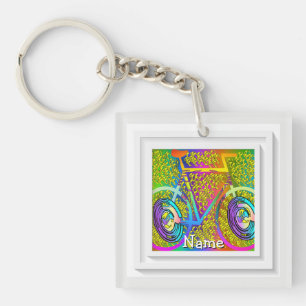 Add Name My Bike Novelty Key Ring