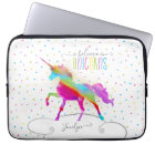 Add Name Personalised Rainbow Unicorn Gold Glitter