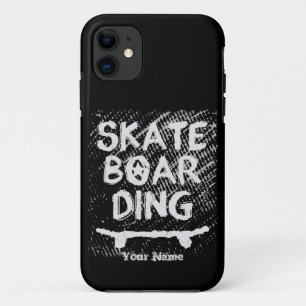 Add Name Scratched Skateboarding                   Case-Mate iPhone Case